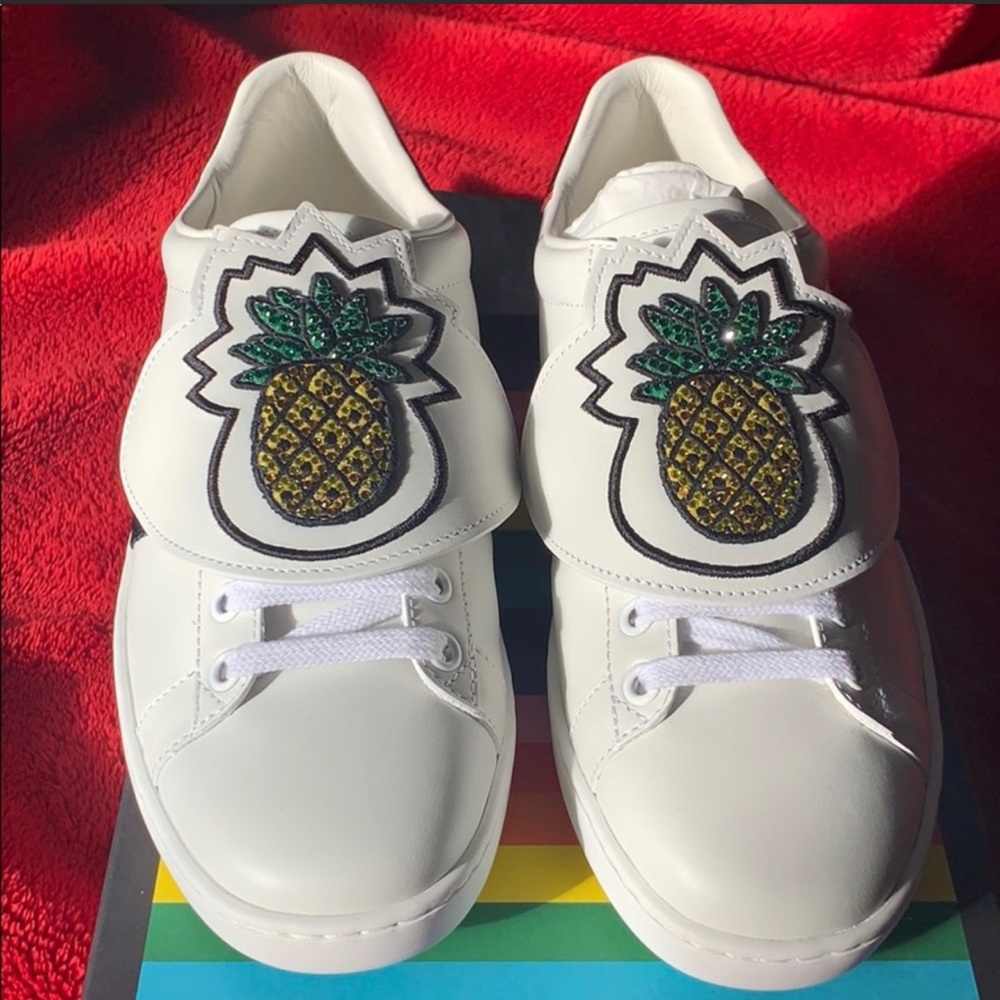 Gucci Ace removable patch sneaker